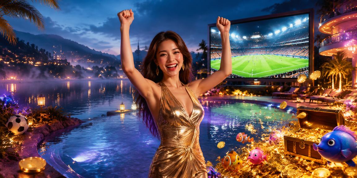 Ánh đèn neon sòng bài Đà Lạt về đêm, gợi lên không khí giải trí sôi động