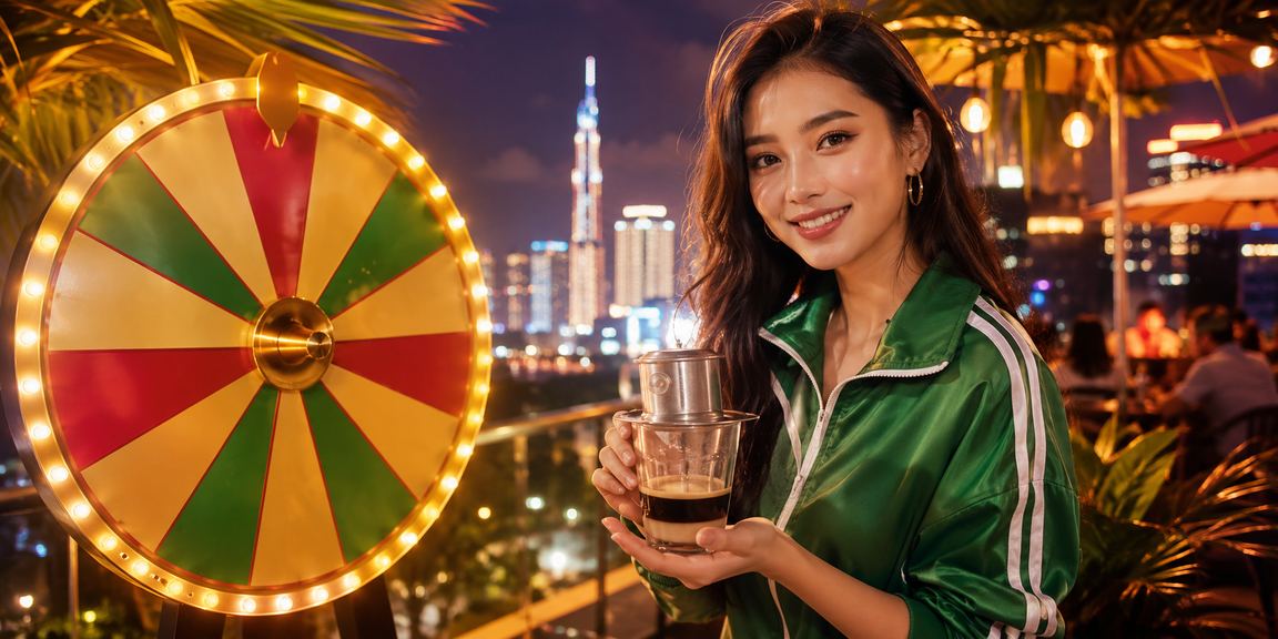 Người dùng TP.HCM thử vận may tại quán cà phê Việt Nam với thiết bị di động và nền tảng giải trí trực tuyến