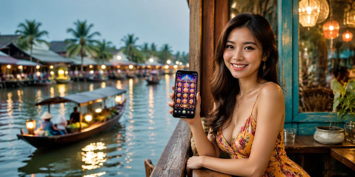 Người chơi vùng Mekong trải nghiệm slot game trên điện thoại di động