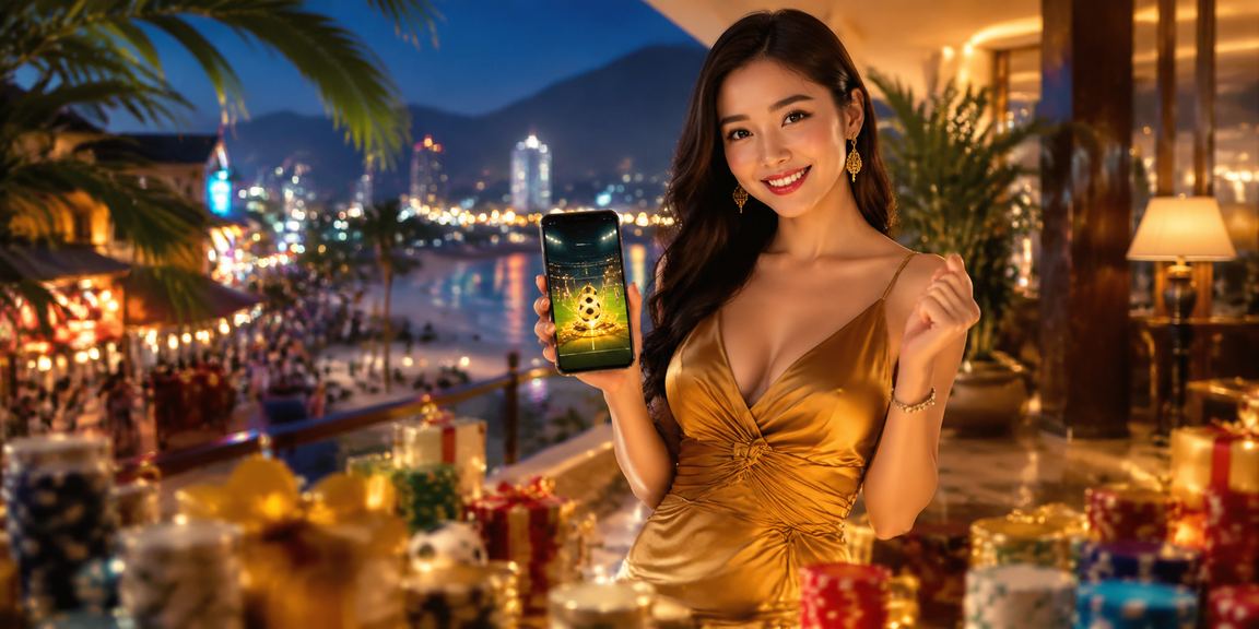 Người dùng Nha Trang xem kèo bóng đá và đặt cược trực tuyến tại chợ đêm qua điện thoại